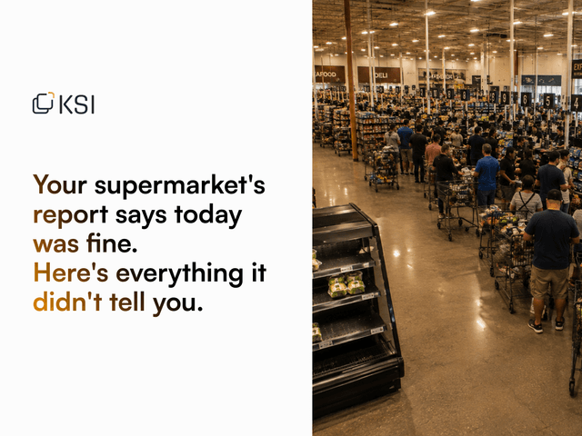 Your Supermarket's Report Says Today Was Fine. Here's Everything It Didn't Tell You.